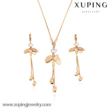 63422-Xuping Stylish Gold Jewelry Set,Fashion Jewelry jewelry set